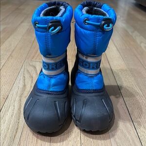 Sorel Kids Blue Flurry Winter Boots
